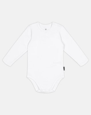 Langærmet body | Bambusviskose | Hvid -JBS of Denmark Kids