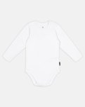 Langærmet body | Bambusviskose | Hvid -JBS of Denmark Kids