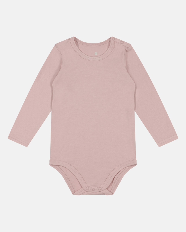 Langærmet Body | Bambusviskose | Rose