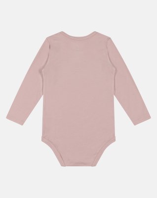 Langærmet body | Bambusviskose | Rose -JBS of Denmark Kids