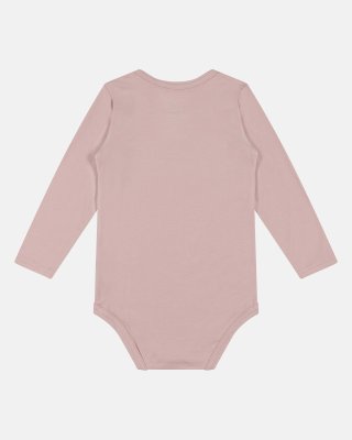 Langærmet body | Bambusviskose | Rose