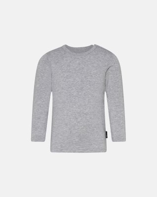 Langærmet t-shirt, Bambusviskose, Grå