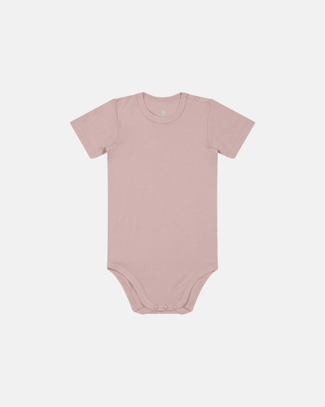 Kortærmet Body | Bambusviskose | Rose