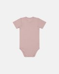 Kortærmet body, Bambusviskose, Rose