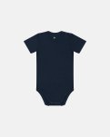 Kortærmet body, Bambusviskose, Navy
