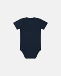 Kortærmet body, Bambusviskose, Navy
