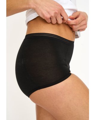 Maxi trusse "Absorbent" | Bambusviskose |Sort -JBS of Denmark Women