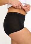 Maxi trusse "Absorbent" | Bambusviskose |Sort -JBS of Denmark Women