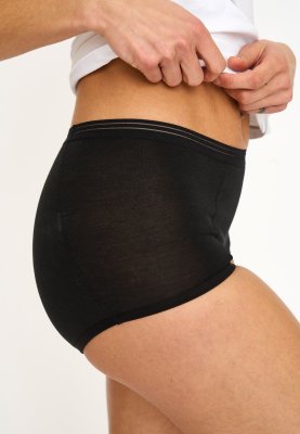Maxi trusse "Absorbent" | Bambusviskose |Sort