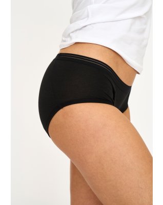 Hipster trusse "Absorbent" | Bambusviskose | Sort -JBS of Denmark Women