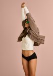 Hipster trusse "Absorbent" | Bambusviskose | Sort -JBS of Denmark Women