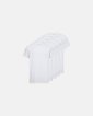 T-shirt 5-pak | 100% bomuld | Hvid - Claudio