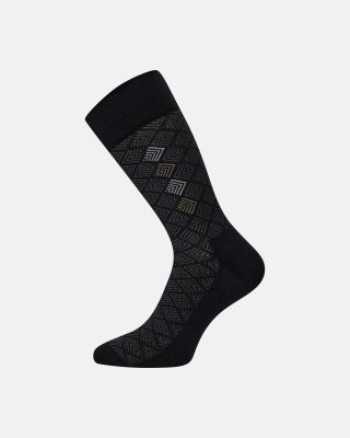 Strømper "no elastic" | Bomuld | Sort