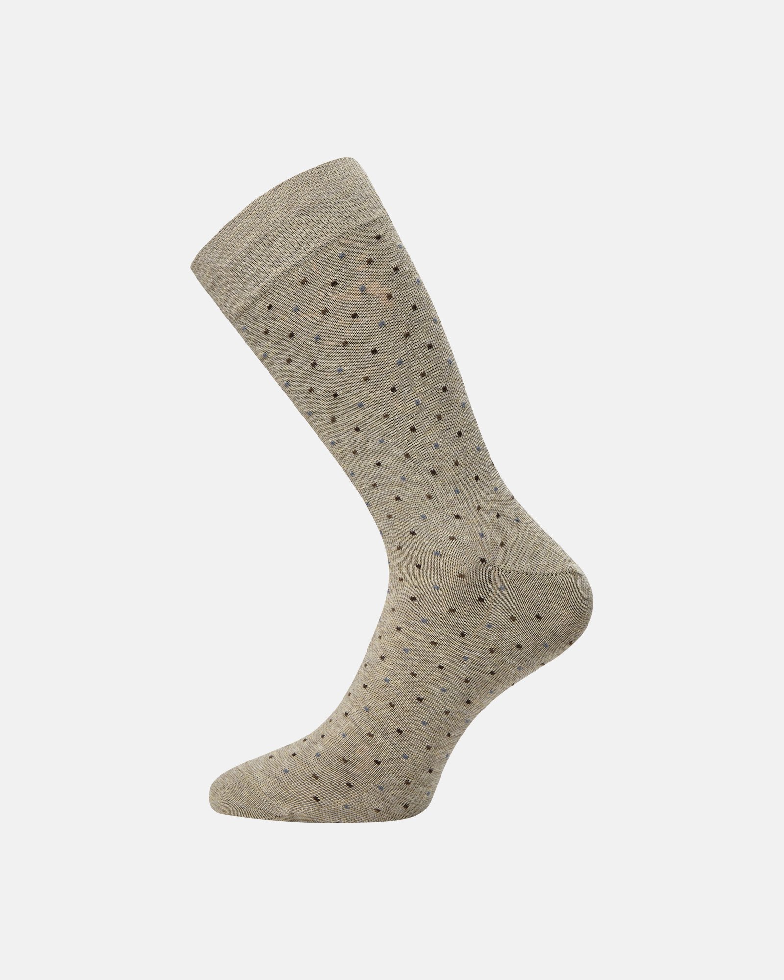 Strømper | Bomuld | Beige -Egtved