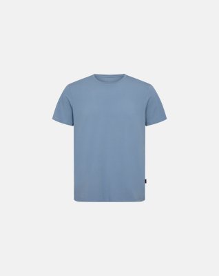 T-shirt "o-neck" | Bambusviskose | Lys blå -Dovre