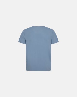 T-shirt "o-neck" | Bambusviskose | Lys blå -Dovre