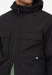 Jakke "shawn" | 100% polyester | Sort -Resteröds