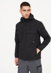 Jakke "shawn" | 100% polyester | Sort -Resteröds