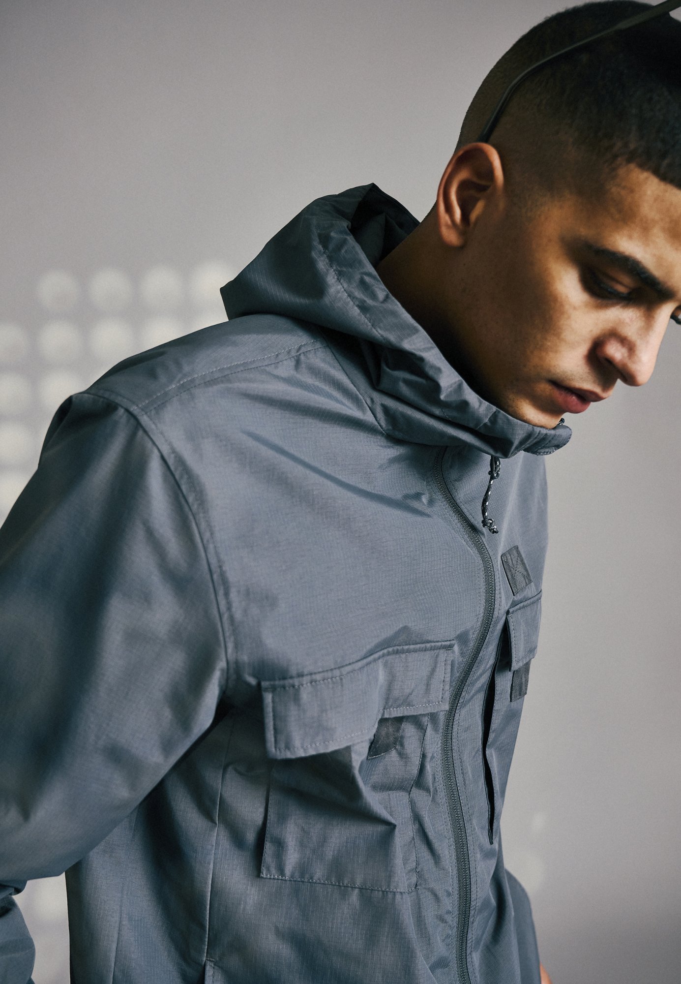 Jakke "shawn" | 100% polyester | Grå -Resteröds Jakke "shawn" | 100% polyester | Grå -Resteröds