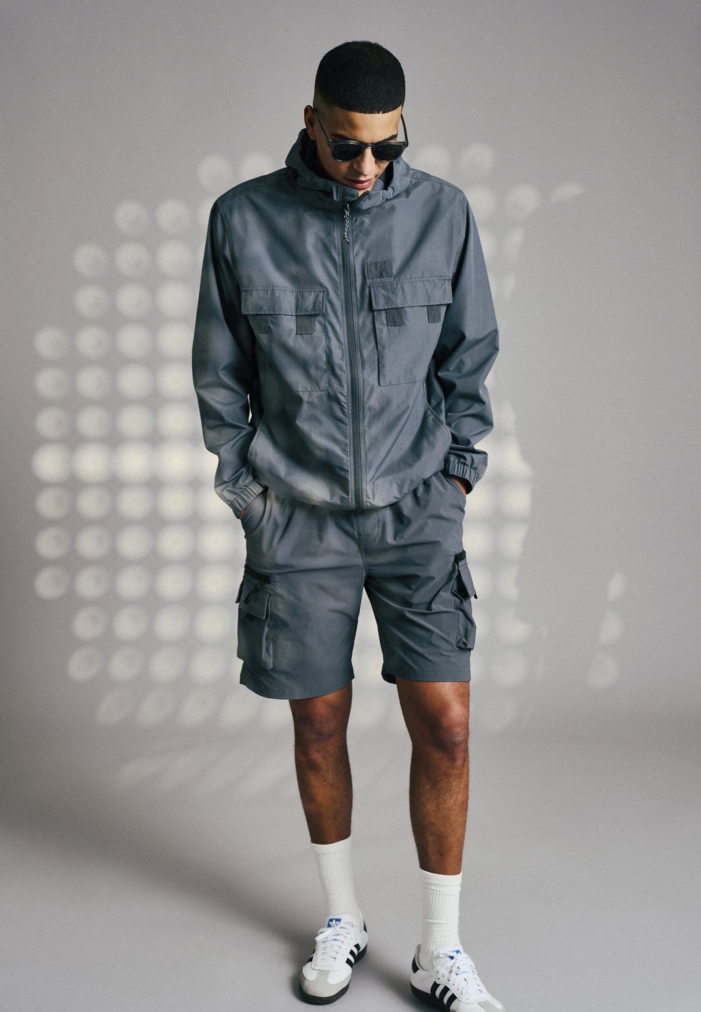 Jakke "shawn" | 100% polyester | Grå -Resteröds Jakke "shawn" | 100% polyester | Grå -Resteröds