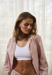 Langærmet pyjamasskjorte | Bambusviskose | Rosa -JBS of Denmark Women