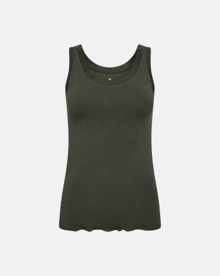 Tanktop | Økologisk bambusviskose | Grøn