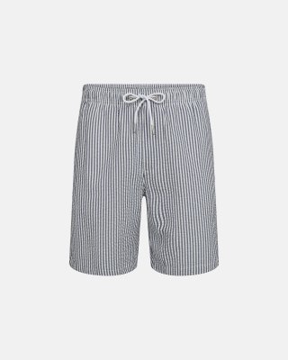 Shorts "seersucker" | Recycled Polyester | Multifarvet