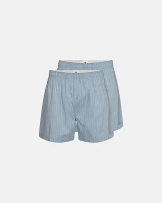 Boxershorts 2-pak | Økologisk bomuld | Lys blå
