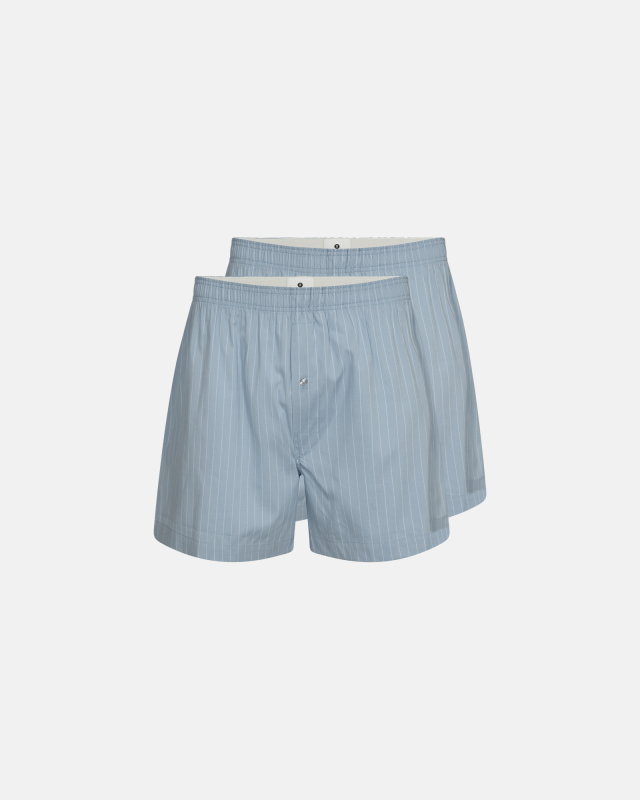 Boxershorts 2-pak | Økologisk Bomuld | Lys Blå