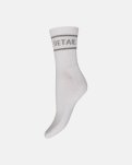Strømper "tennis" 2-pak | Bomuld | Hvid/sort -Hype the Detail