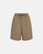 Sweat shorts | Polyester | Sand - Hype the Detail