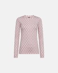 Bluse "logo" | Polyester | Rosa -Hype the Detail