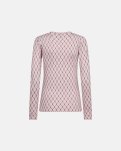 Bluse "logo" | Polyester | Rosa -Hype the Detail