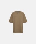 Sweat t-shirt "oversize" | Polyester | Sand -Hype the Detail