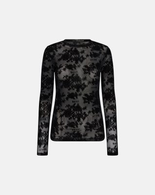 Bluse "blonde" | Polyamid | Sort -Hype the Detail