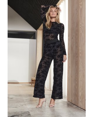 Bluse "blonde" | Polyamid | Sort -Hype the Detail