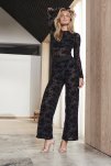 Bluse "blonde" | Polyamid | Sort -Hype the Detail