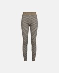 Leggings "logo" | Polyester | Sand -Hype the Detail