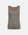 Top "logo" | Polyester | Sand -Hype the Detail