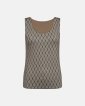 Top "logo" | Polyester | Sand - Hype the Detail