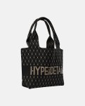 Skuldertaske "logo"  | 100% polyester | Sort -Hype the Detail