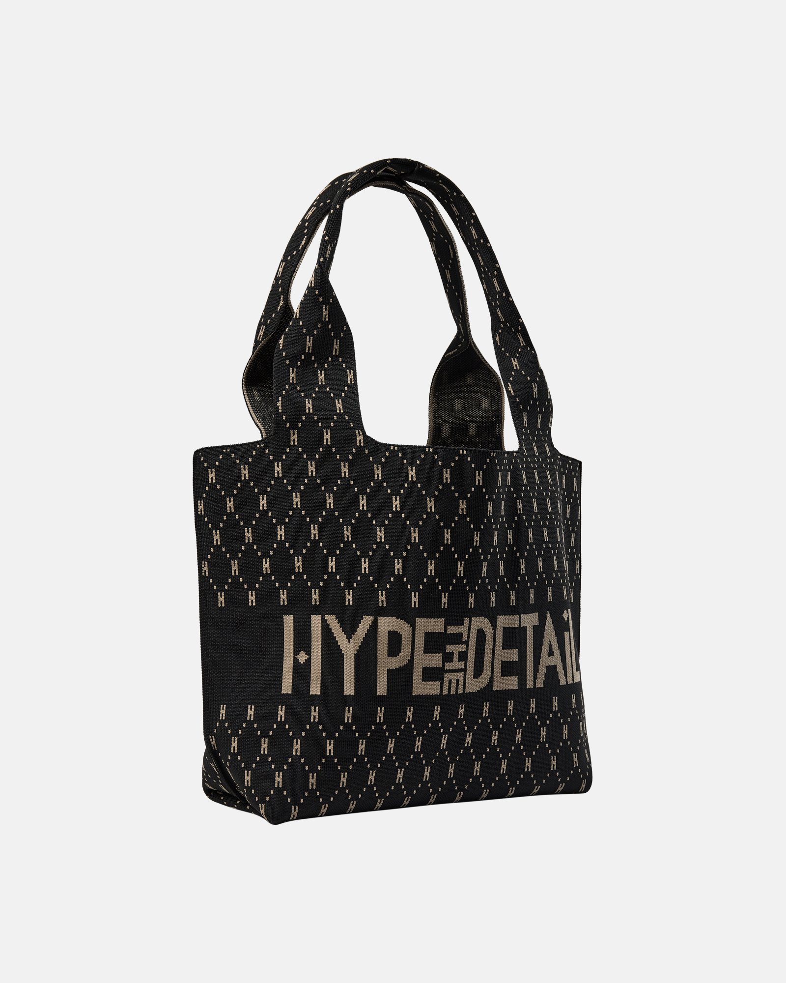 Skuldertaske "logo"  | 100% polyester | Sort -Hype the Detail