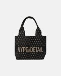Skuldertaske "logo"  | 100% polyester | Sort -Hype the Detail