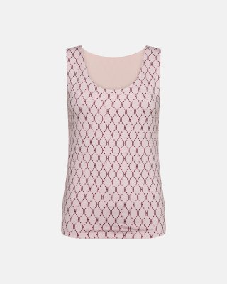 Top "logo" | Polyester | Rosa
