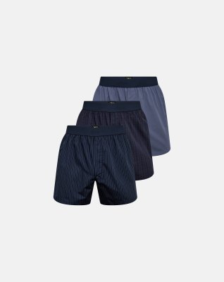 Boxershorts 3-pak | 100% økologisk bomuld | Multifarvet -JBS