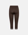 Capri leggings "seamless" | Polyamid | Brun -Decoy