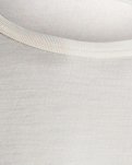Langærmet t-shirt | 100% merino uld | Hvid -Dovre