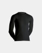 Langærmet t-shirt | 100% merino uld | Sort - Dovre
