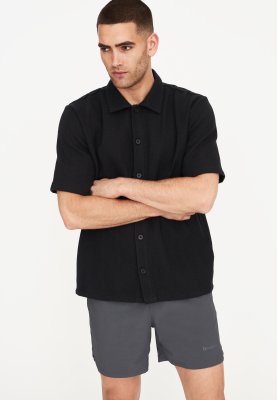 Kortærmet skjorte "kirk" | Polyester | Sort