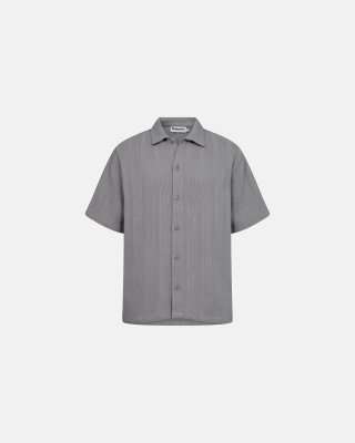 Kortærmet skjorte "kirk" | Polyester | Grå
